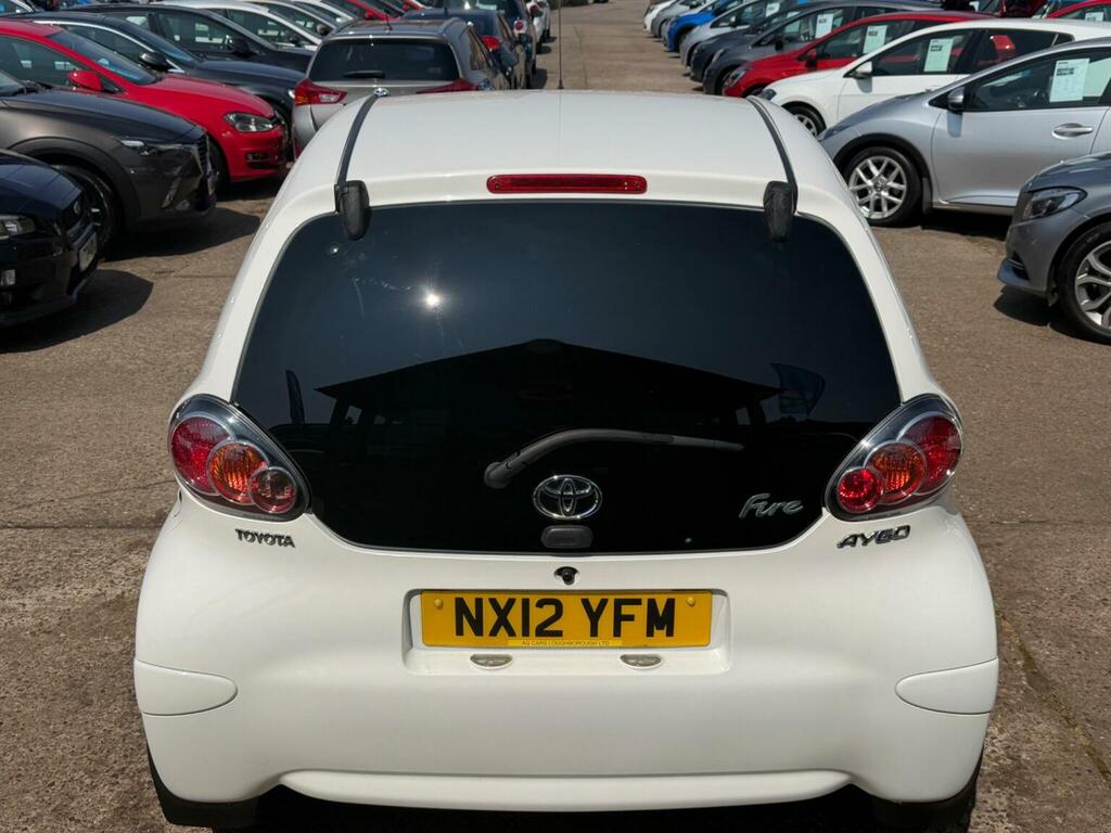 Toyota Aygo Fire Automatic White #12