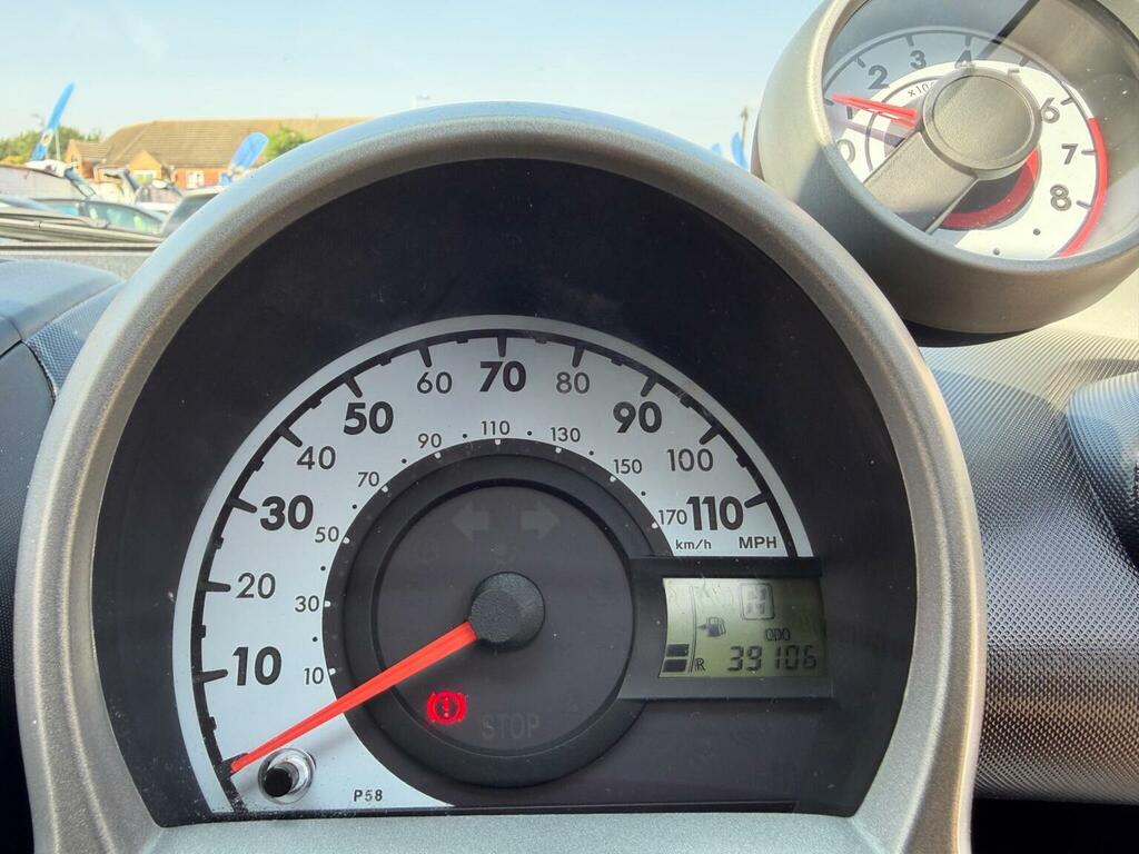 Toyota Aygo Fire Automatic White #14
