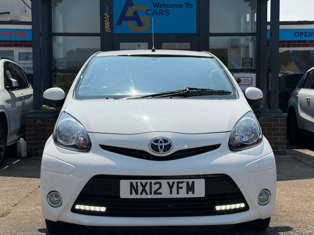 Toyota Aygo Fire Automatic White #9