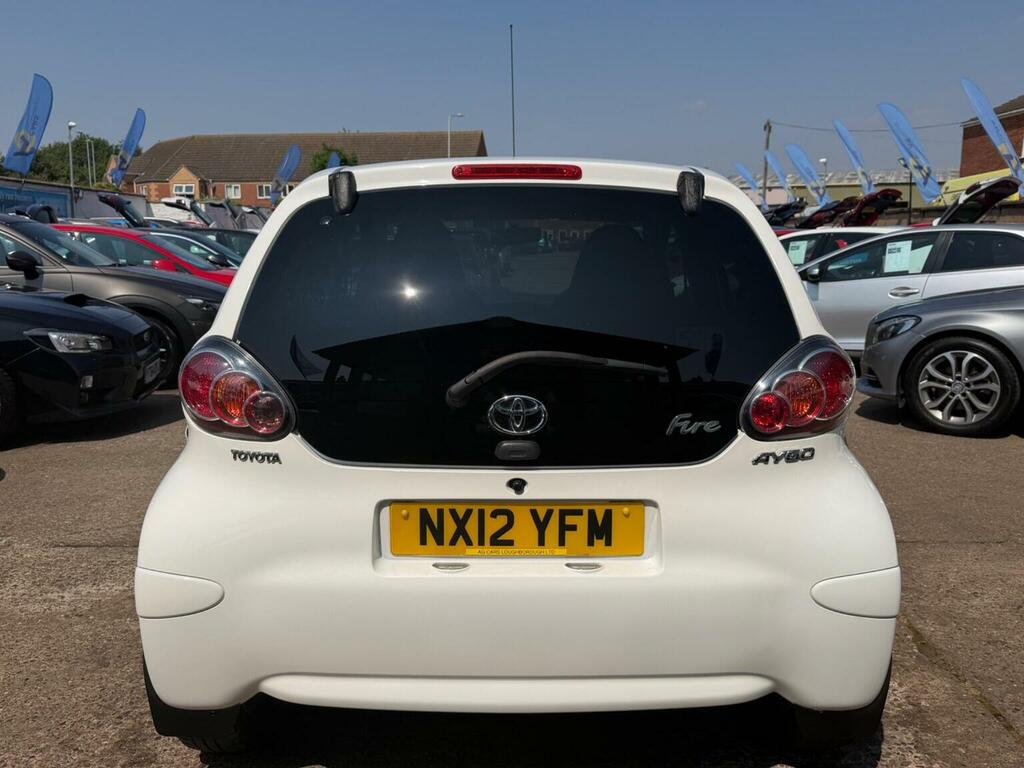 Toyota Aygo Fire Automatic White #43