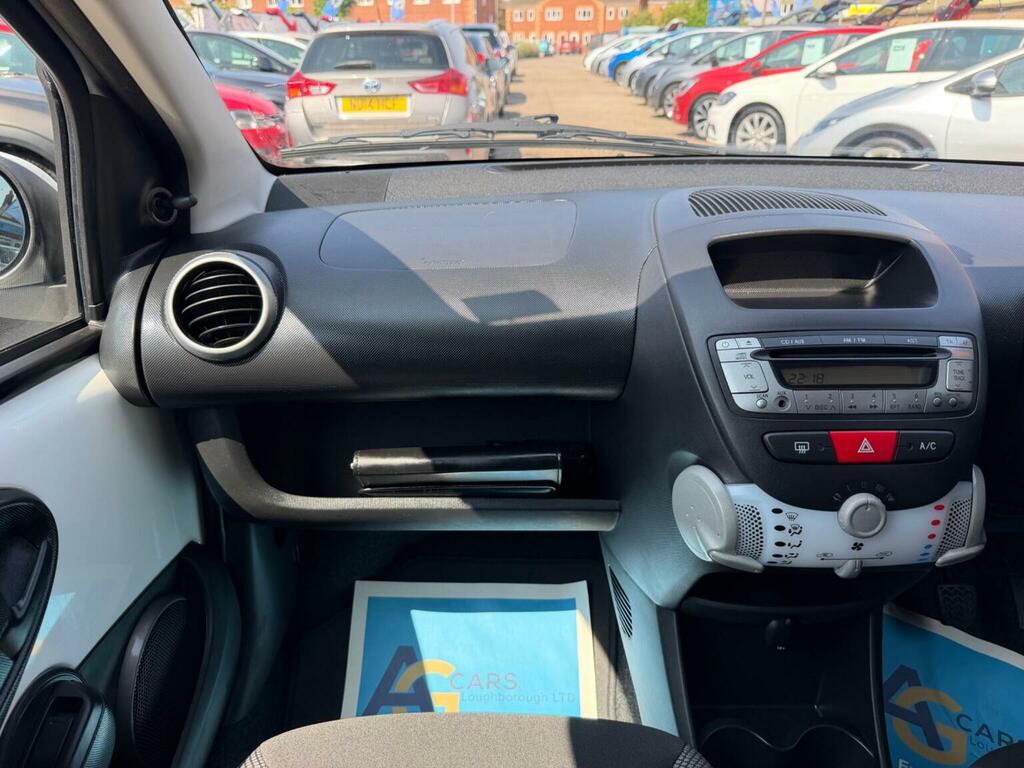Toyota Aygo Fire Automatic White #37