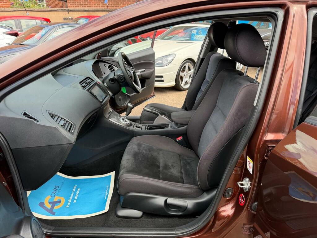 Honda Civic Hatchback 1.4 I-vtec Se-t I-shift 201160 Brown #4