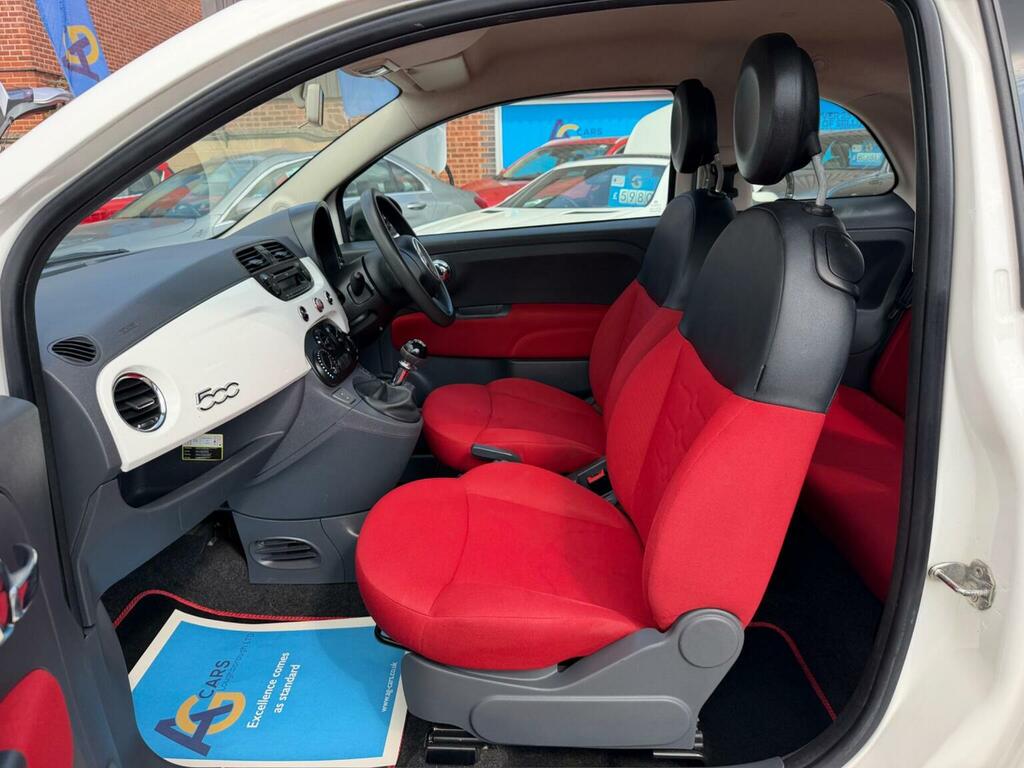 Fiat 500 Lounge White #24
