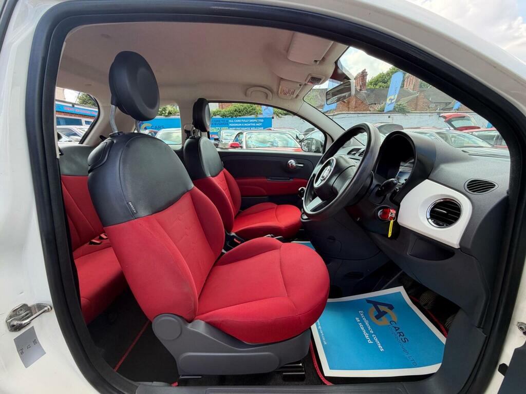 Fiat 500 Lounge White #33
