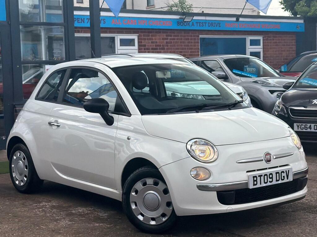 Fiat 500 Lounge White #39