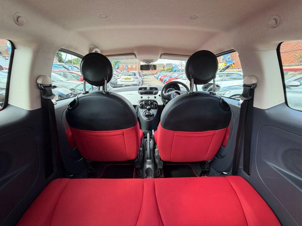 Fiat 500 Lounge White #36
