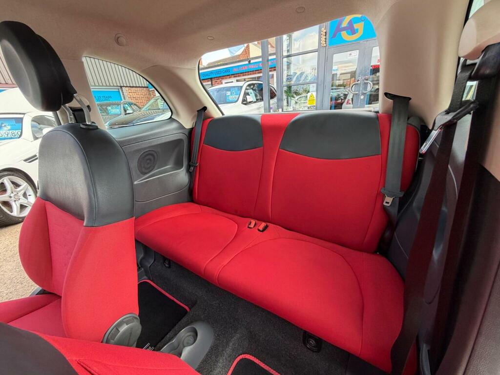 Fiat 500 Lounge White #5