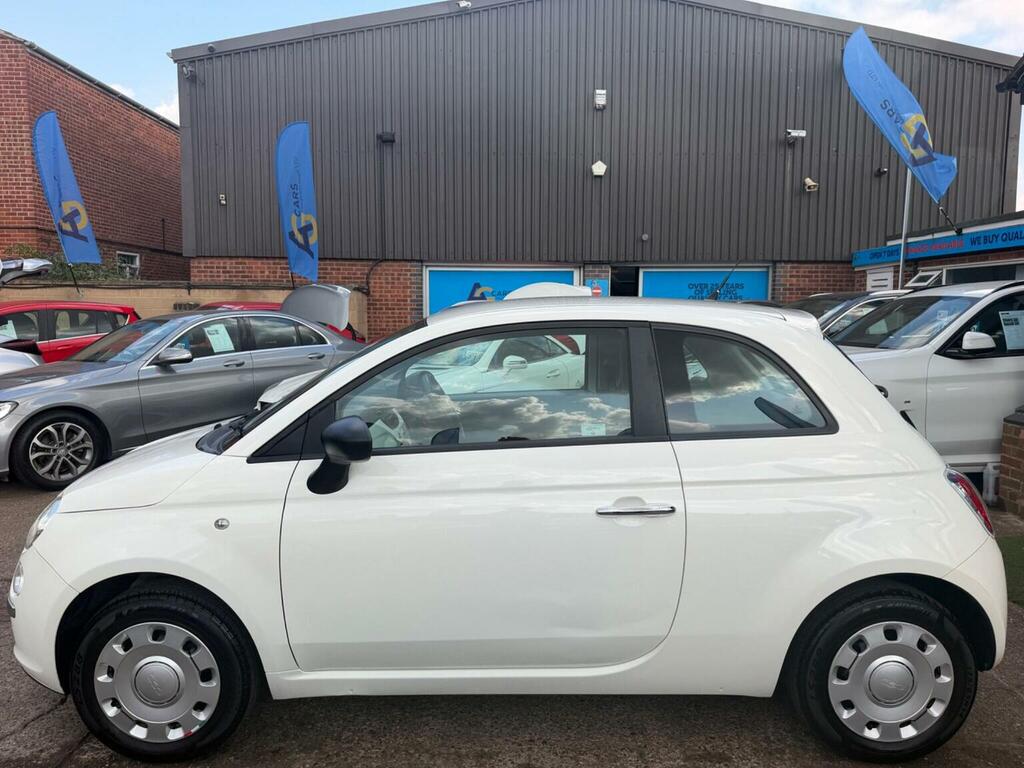 Fiat 500 Lounge White #8