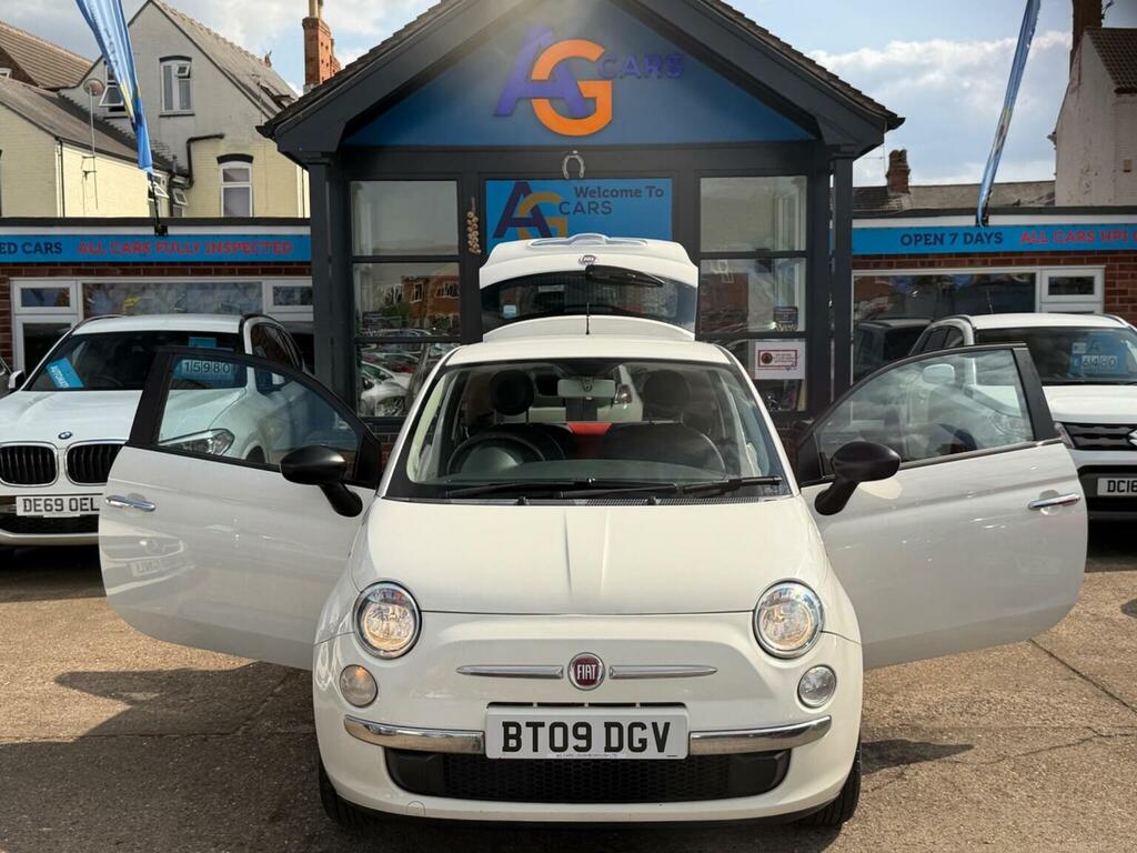 Fiat 500 Lounge White #48