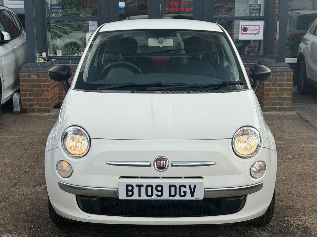 Fiat 500 Lounge White #6