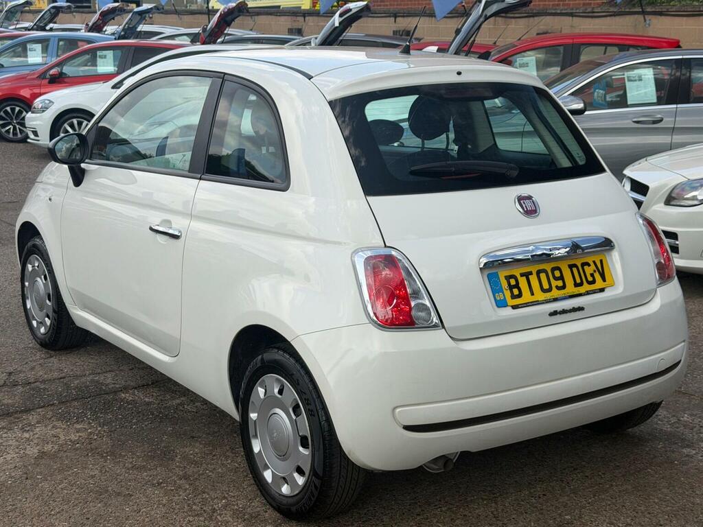 Fiat 500 Lounge White #45
