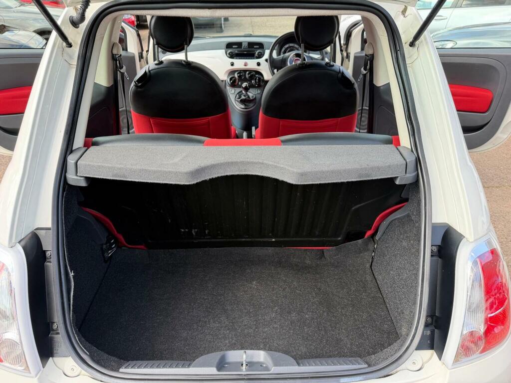 Fiat 500 Lounge White #46
