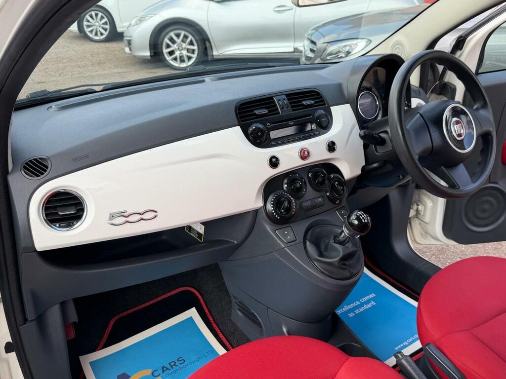 Fiat 500 Lounge White #38