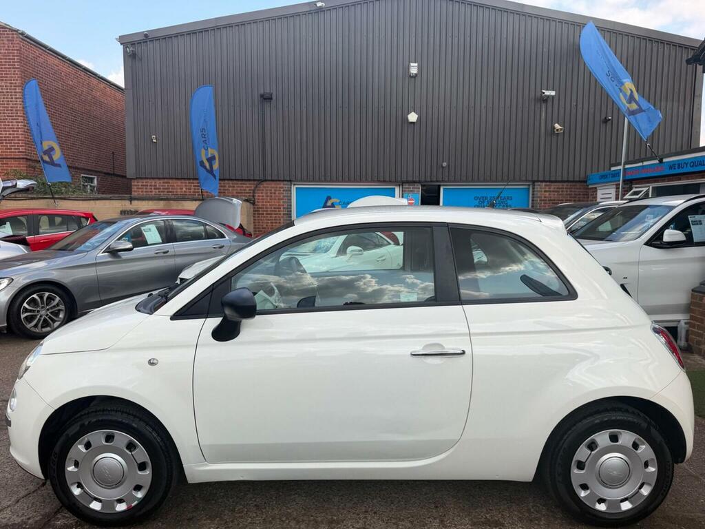 Fiat 500 Lounge White #42