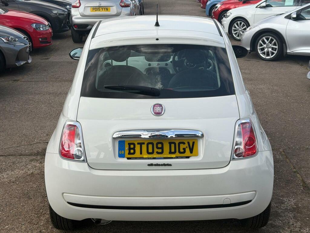 Fiat 500 Lounge White #44