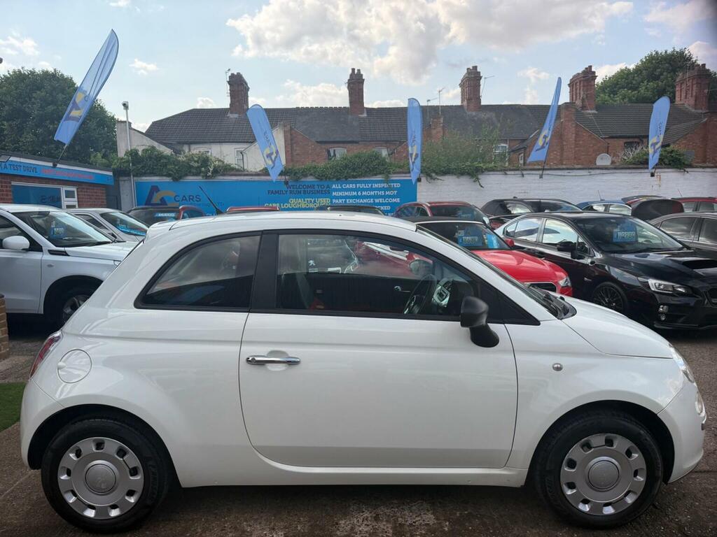 Fiat 500 Lounge White #7