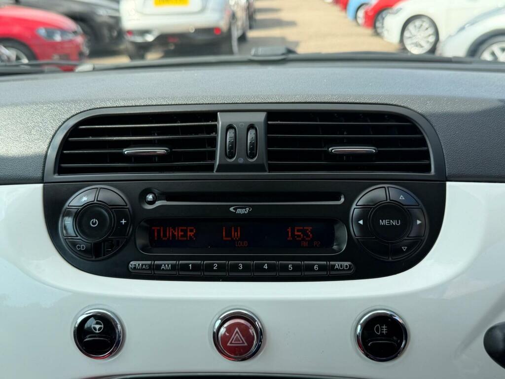 Fiat 500 Lounge White #18
