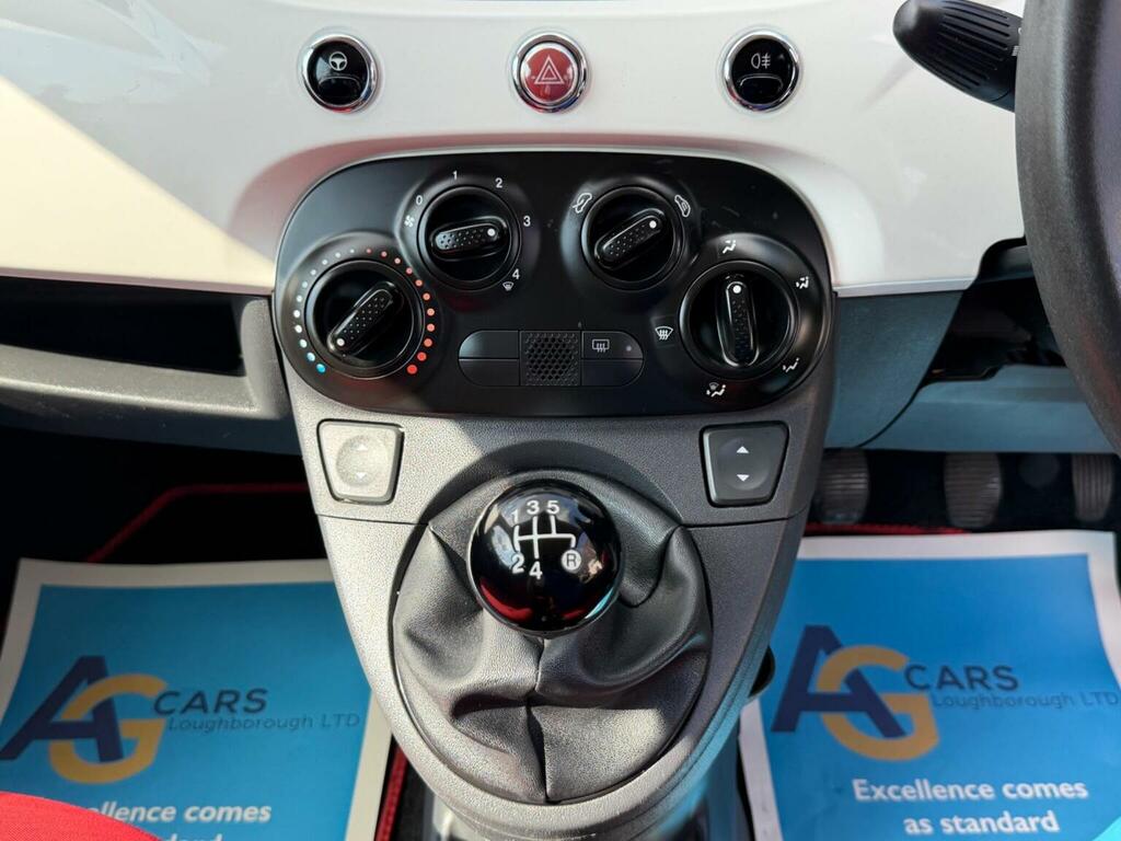 Fiat 500 Lounge White #19
