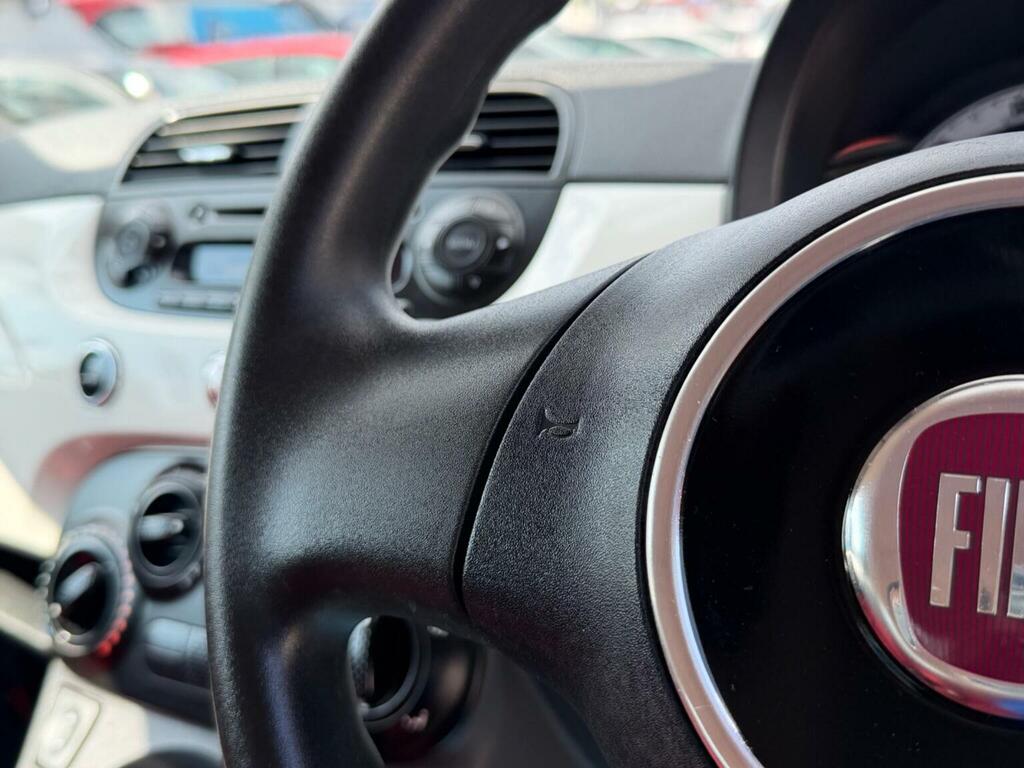 Fiat 500 Lounge White #20