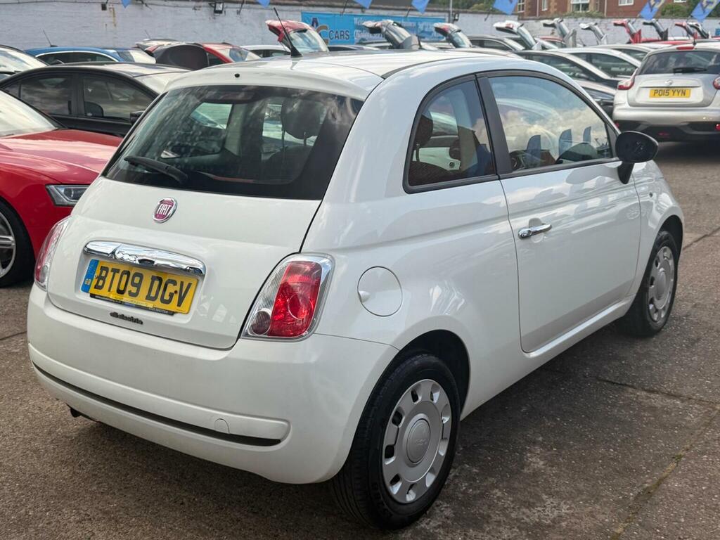 Fiat 500 Lounge White #43