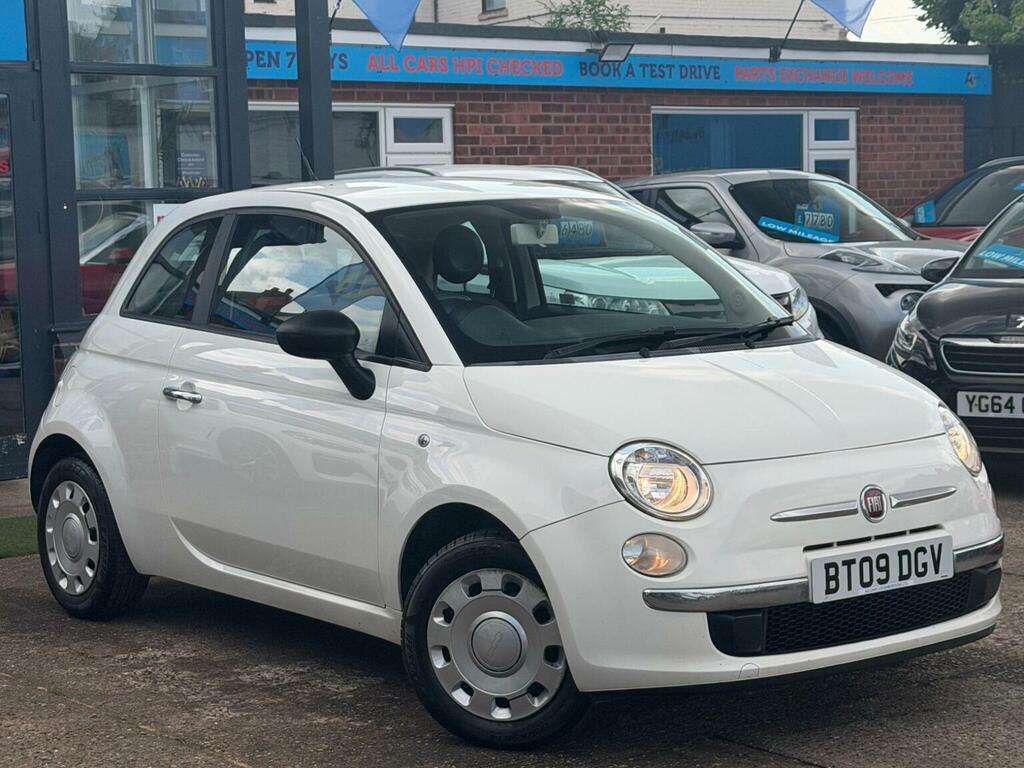 Fiat 500 Lounge White #1