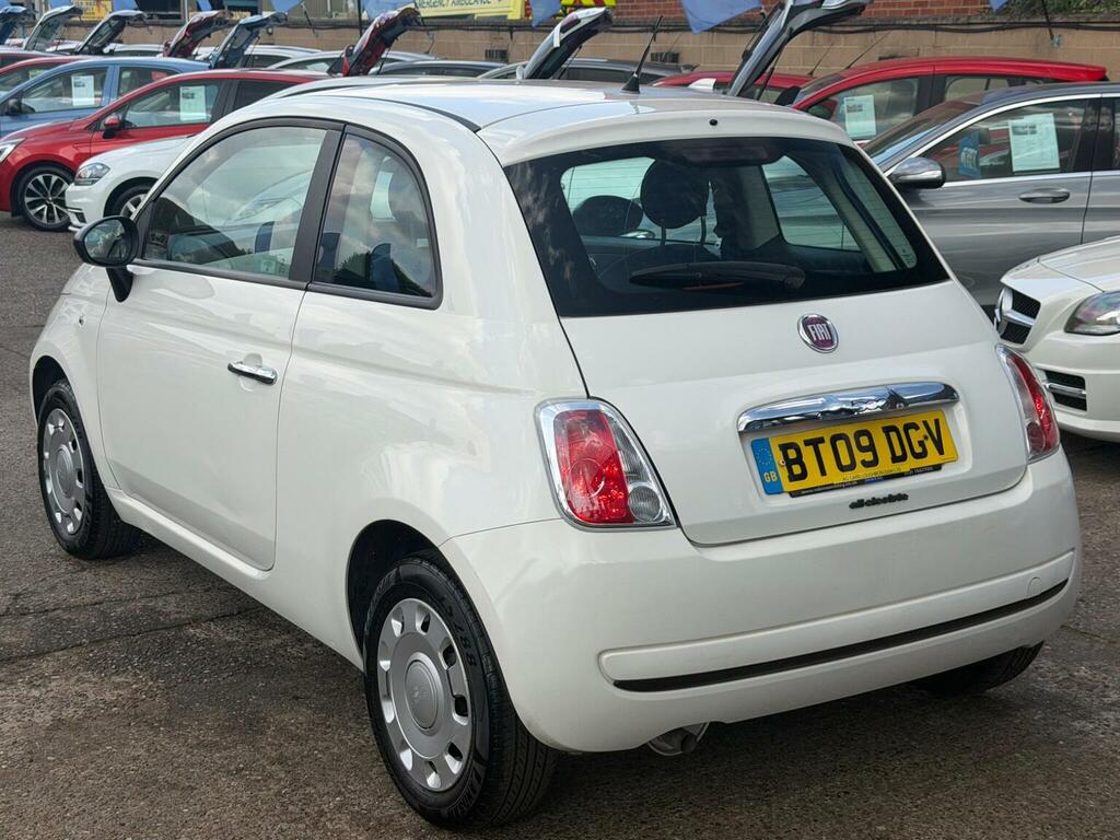 Fiat 500 Lounge White #10