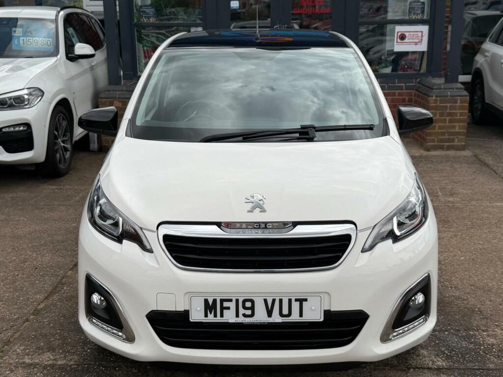 Peugeot 108 Hatchback 1.0 Allure Euro 6 201919 MF19VUT White #6