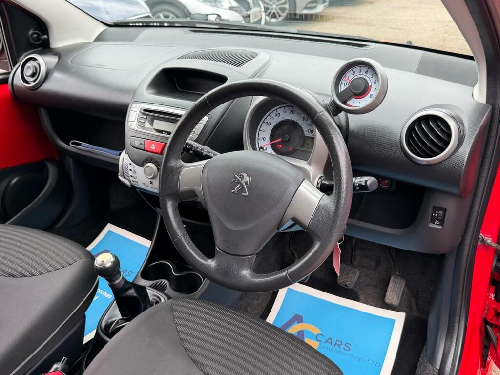 Peugeot 107 Hatchback 1.0 12V Allure Euro 5 201262 Red #3