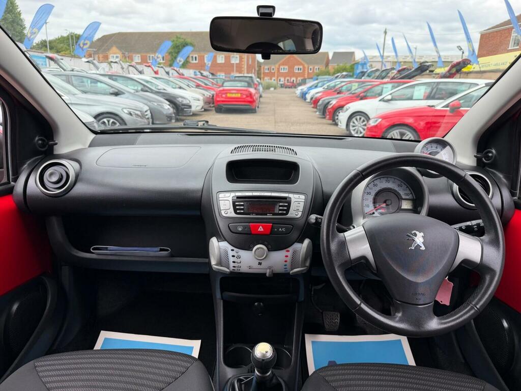 Peugeot 107 Hatchback 1.0 12V Allure Euro 5 201262 Red #2