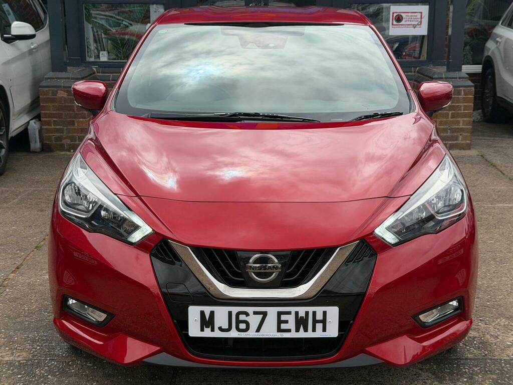 Nissan Micra 0.9 Ig-t N-connecta Euro 6 Ss Red #6