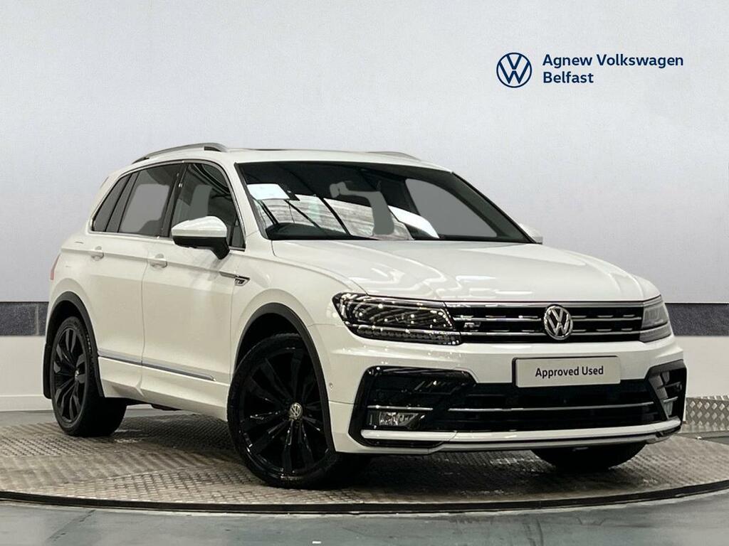 Volkswagen Tiguan 1.5 Tsi Evo 150 R-line Tech Dsg White #1