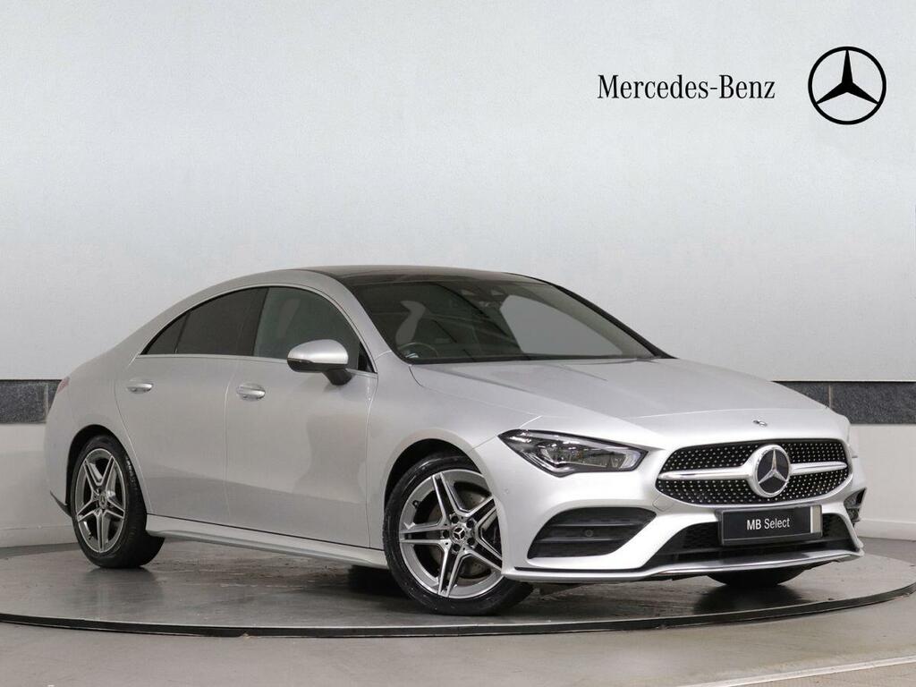 Mercedes-Benz CLA Class Estate 1.3 Cla180 Amg Line Shooting Brake 7G-dct E White #1