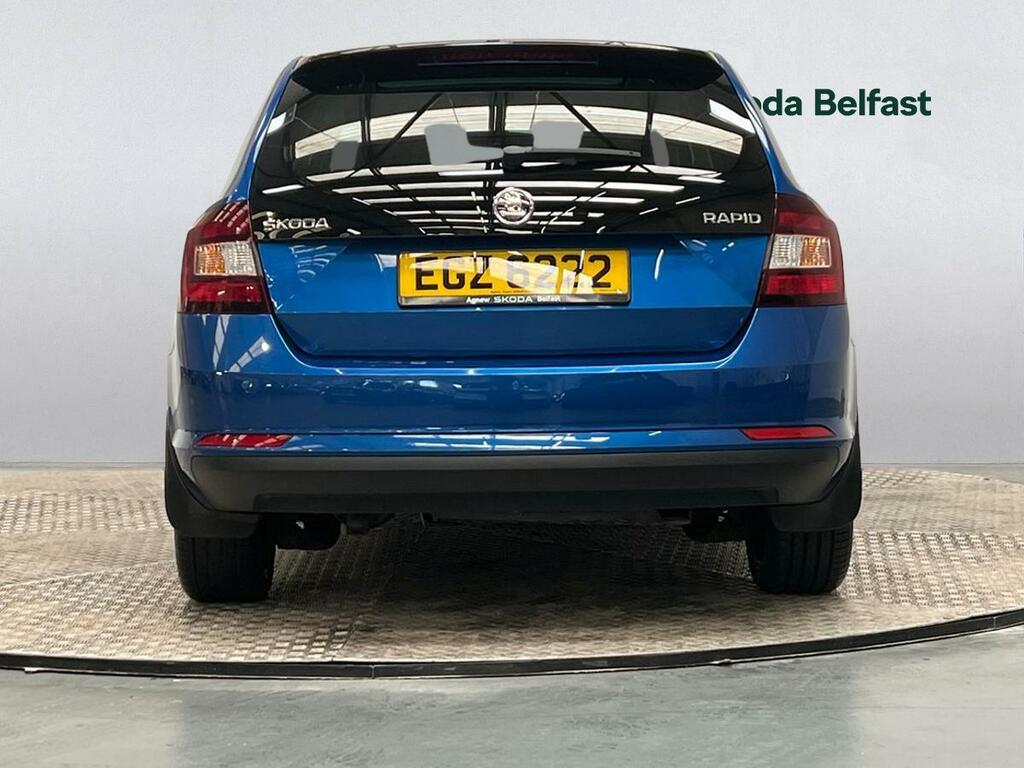 Skoda Rapid Spaceback 1.0 Tsi 110 Se Sport Blue #12