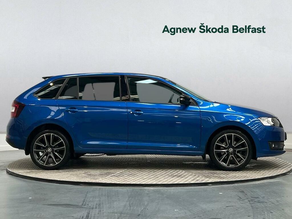 Skoda Rapid Spaceback 1.0 Tsi 110 Se Sport Blue #4