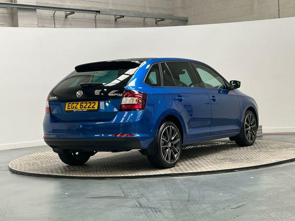 Skoda Rapid Spaceback 1.0 Tsi 110 Se Sport Blue #19