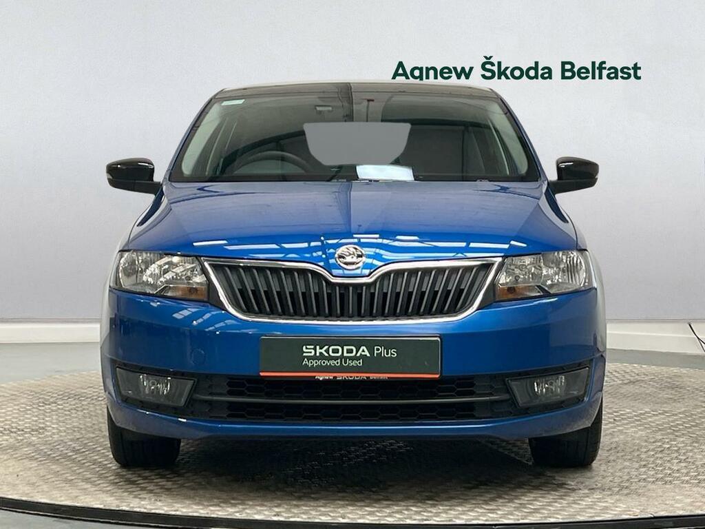 Skoda Rapid Spaceback 1.0 Tsi 110 Se Sport Blue #11