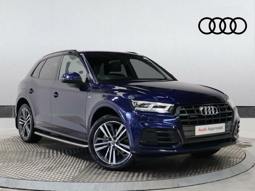 Audi Q5 Q5 Phev S Line Competition 55 Tfsi E Quattro Semi- White #1
