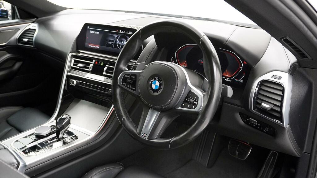 BMW 8 Series 840I Blue #6