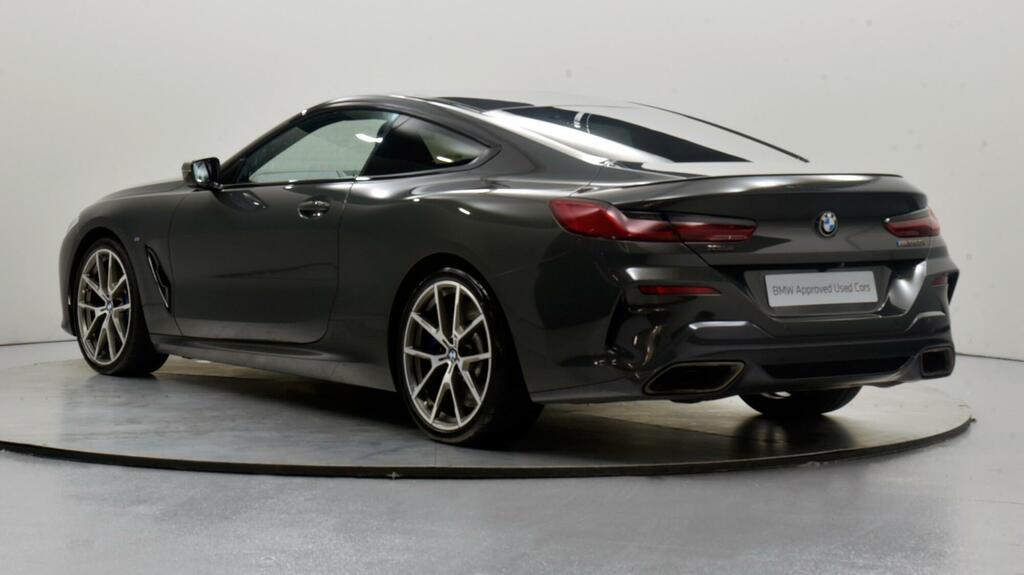 BMW 8 Series 840I Blue #2