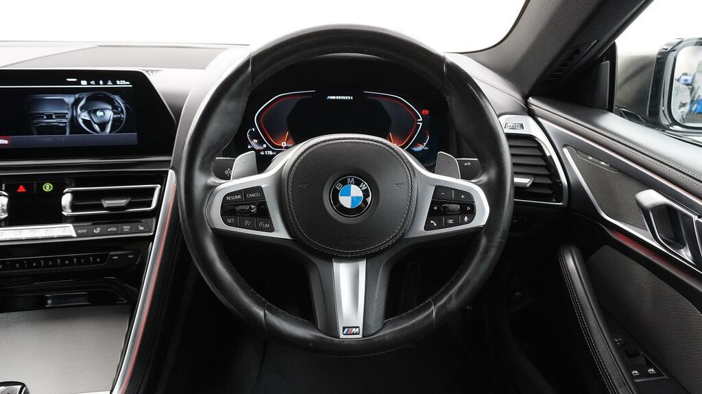 BMW 8 Series 840I Blue #5