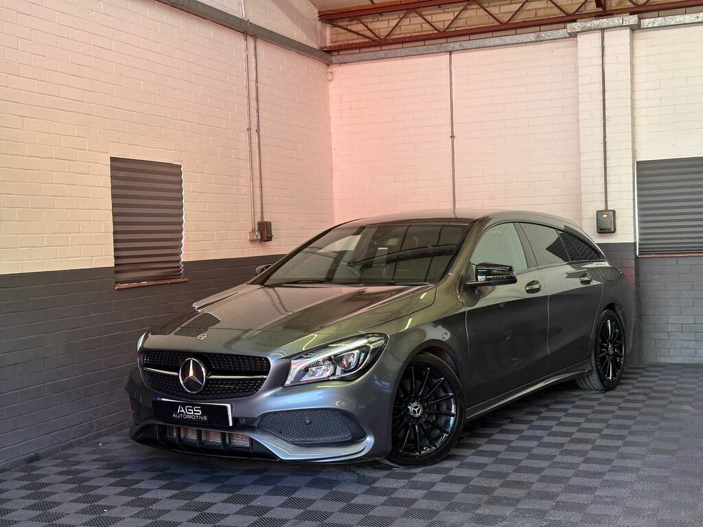 Mercedes-Benz CLA Class 2.1 Cla220d Amg Line Night Edition Shooting Brake MV68OKW Grey #2