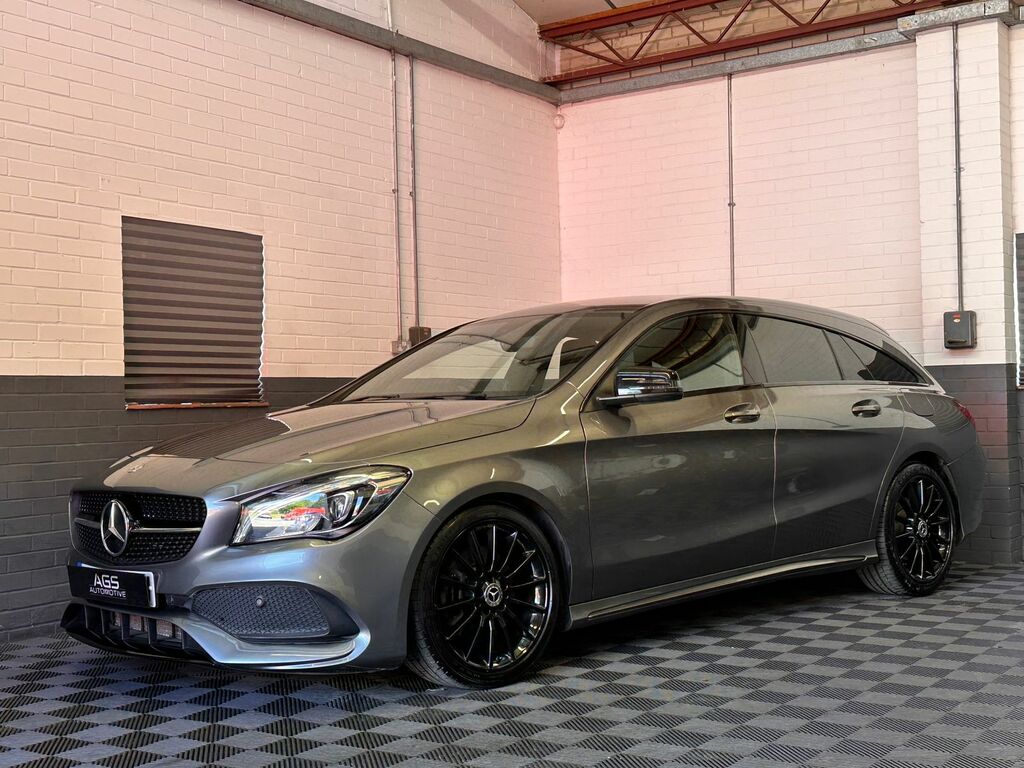 Mercedes-Benz CLA Class 2.1 Cla220d Amg Line Night Edition Shooting Brake MV68OKW Grey #5