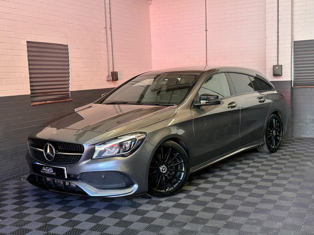 Mercedes-Benz CLA Class 2.1 Cla220d Amg Line Night Edition Shooting Brake MV68OKW Grey #3