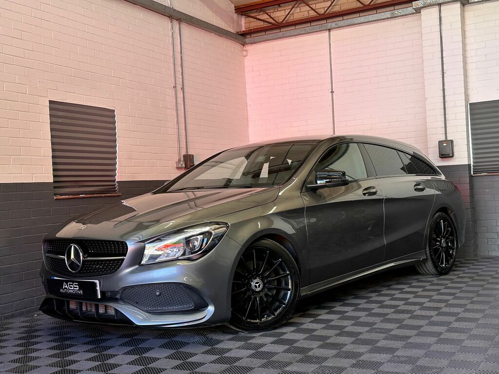 Mercedes-Benz CLA Class 2.1 Cla220d Amg Line Night Edition Shooting Brake Grey