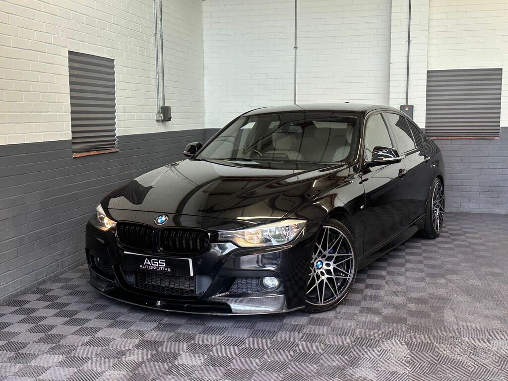 BMW 3 Series 3.0 330D M Sport Saloon Euro 5 S WJ64SYO Black #2