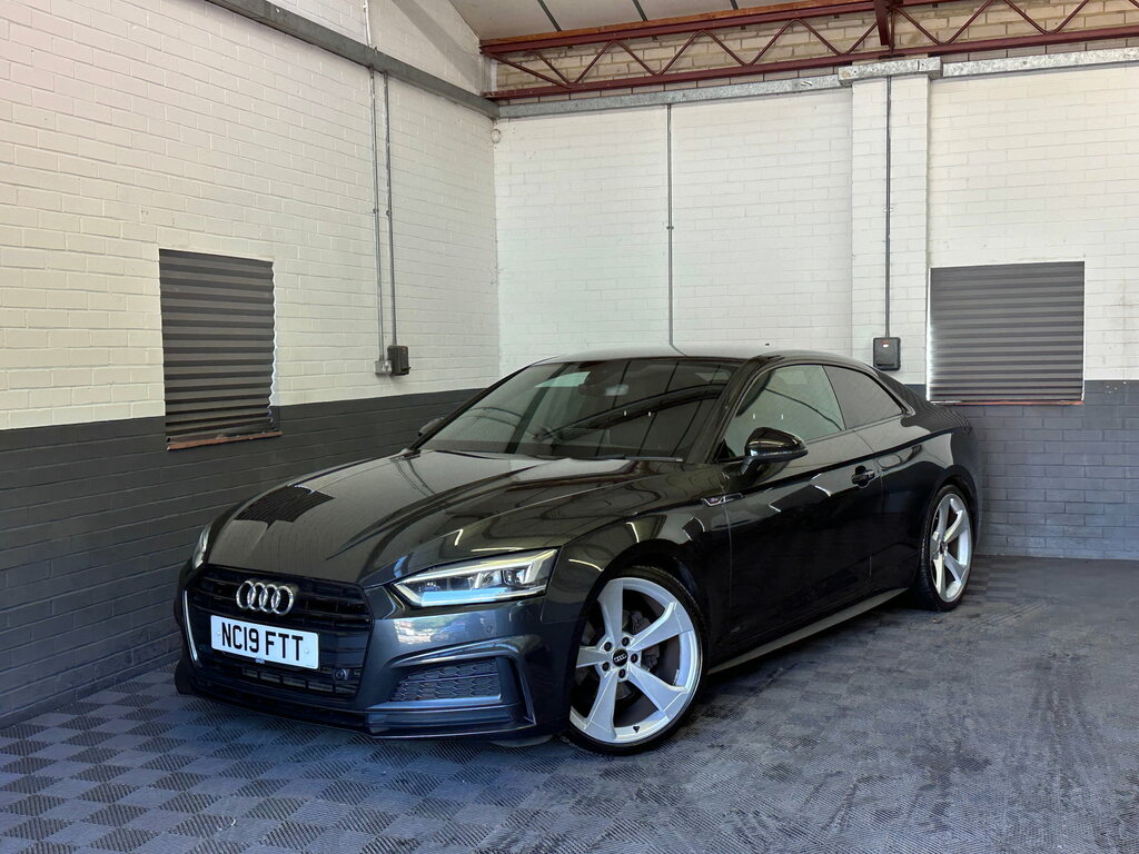 Audi A5 2.0 Tfsi 40 Black Edition Coupe S Troni Grey #2