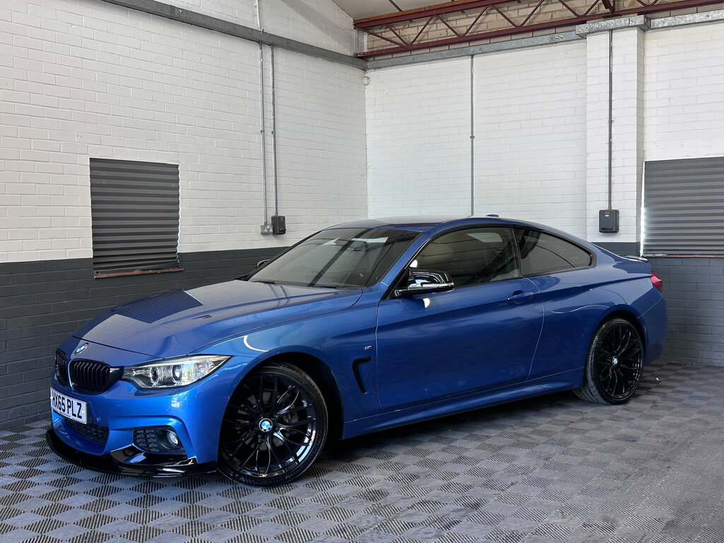 BMW 4 Series Gran Coupe 2.0 420D M Sport Coupe Euro 6 Ss Blue #2
