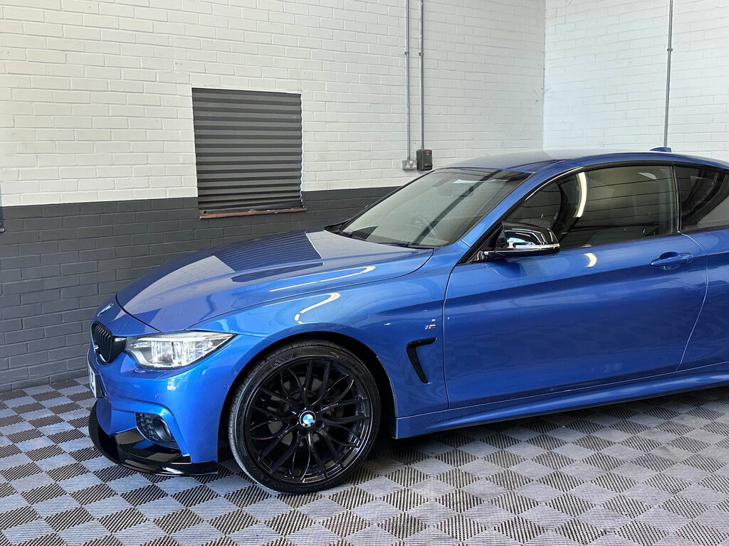 BMW 4 Series Gran Coupe Coupe 2.0 420D M Sport Euro 6 Ss 2015 White #9