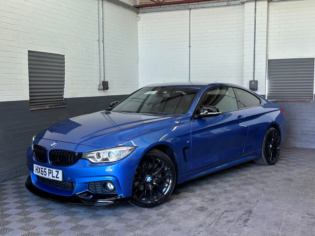 BMW 4 Series Gran Coupe 2.0 420D M Sport Coupe Euro 6 Ss Blue #3