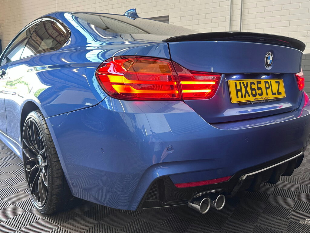 BMW 4 Series Gran Coupe Coupe 2.0 420D M Sport Euro 6 Ss 2015 White #14